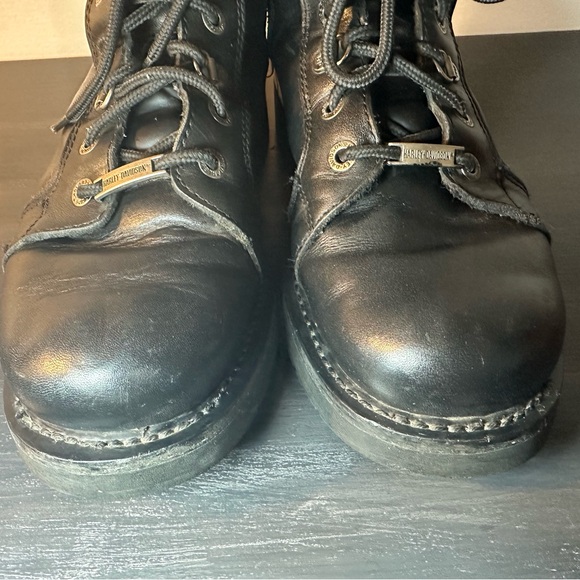 Harley-Davidson Men's Diversion Skull 6-Inch Lace-Up Motorcycle Boots - Picture 5 of 12